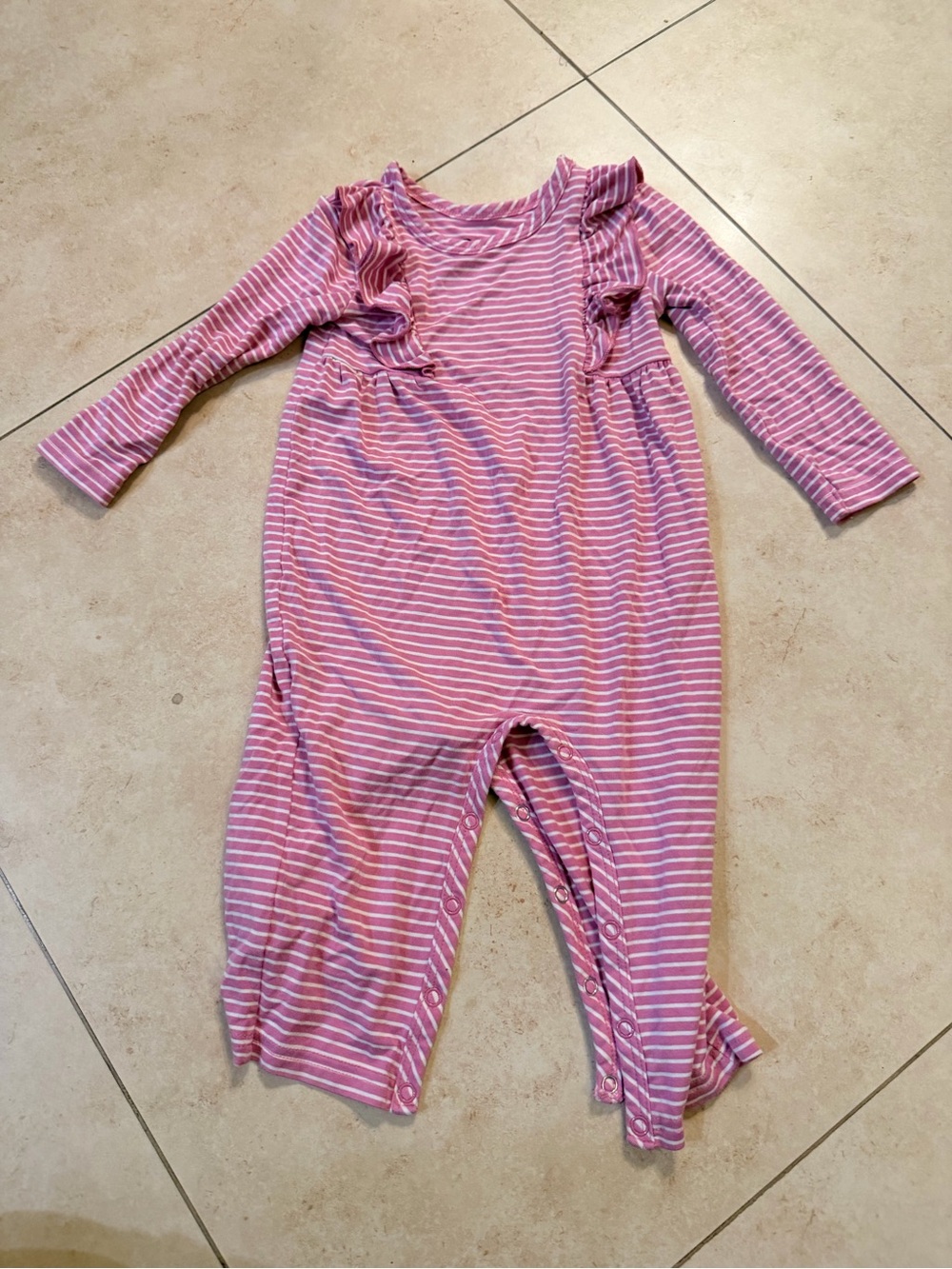 Little Sleepies Garden Rose Romper
